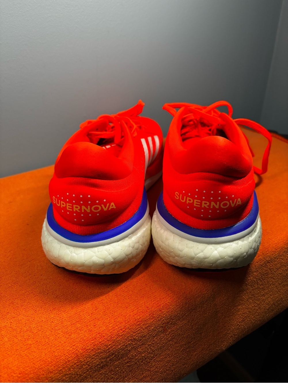 Adidas Supernova Men’s Running Shoes - Red - Picture 3 of 4